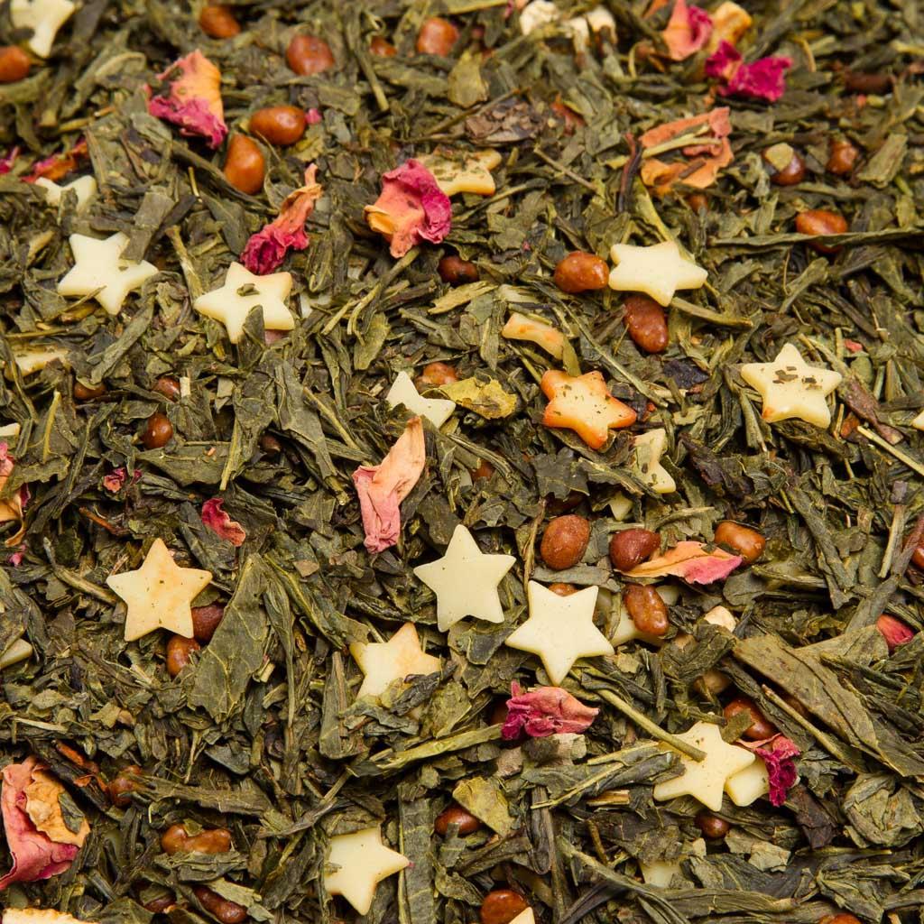 TÉ VERDE DE ARÁNDANOS ROSAS